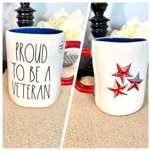 🆕Rae Dunn PROUD TO BE A VETERAN Ceramic Mug